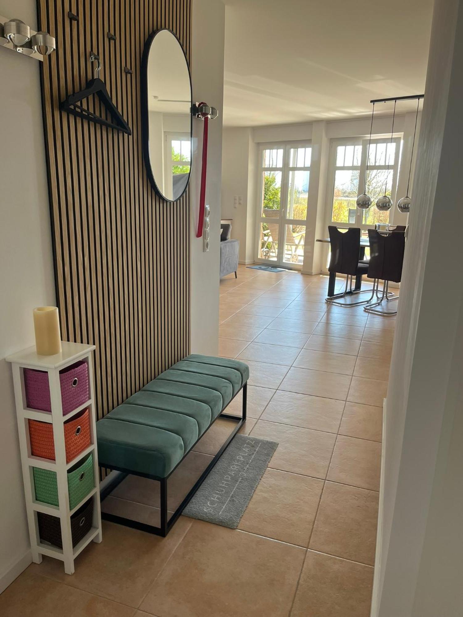 Hochwertige Traumferienwohnung Fehmarn - Neue Tiefe Naehe Suedstrand Bagian luar foto